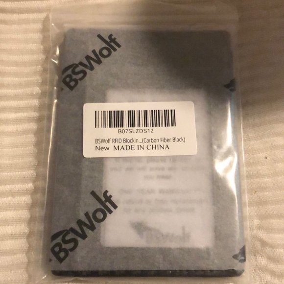 BSWolf RFID Blocking Credit Card Holder Wallet - Picture 3 of 8